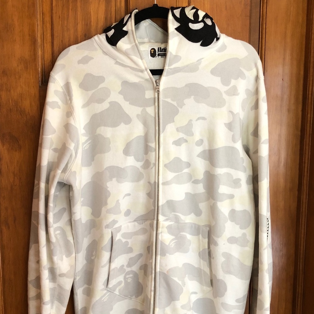 Bape “Glow In The Dark” Tiger Hoodie Size Medium